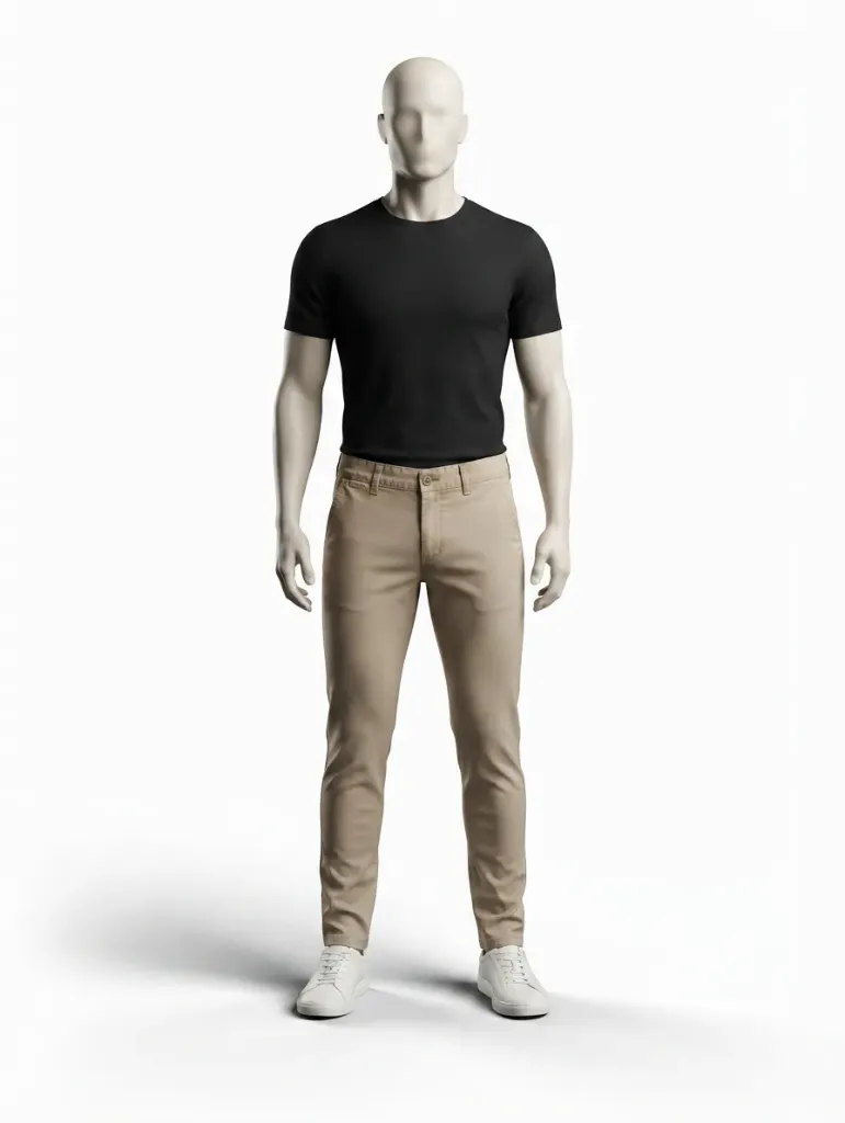 [202401394] Pantalon Homme Premium (Bleu Marine, 30)