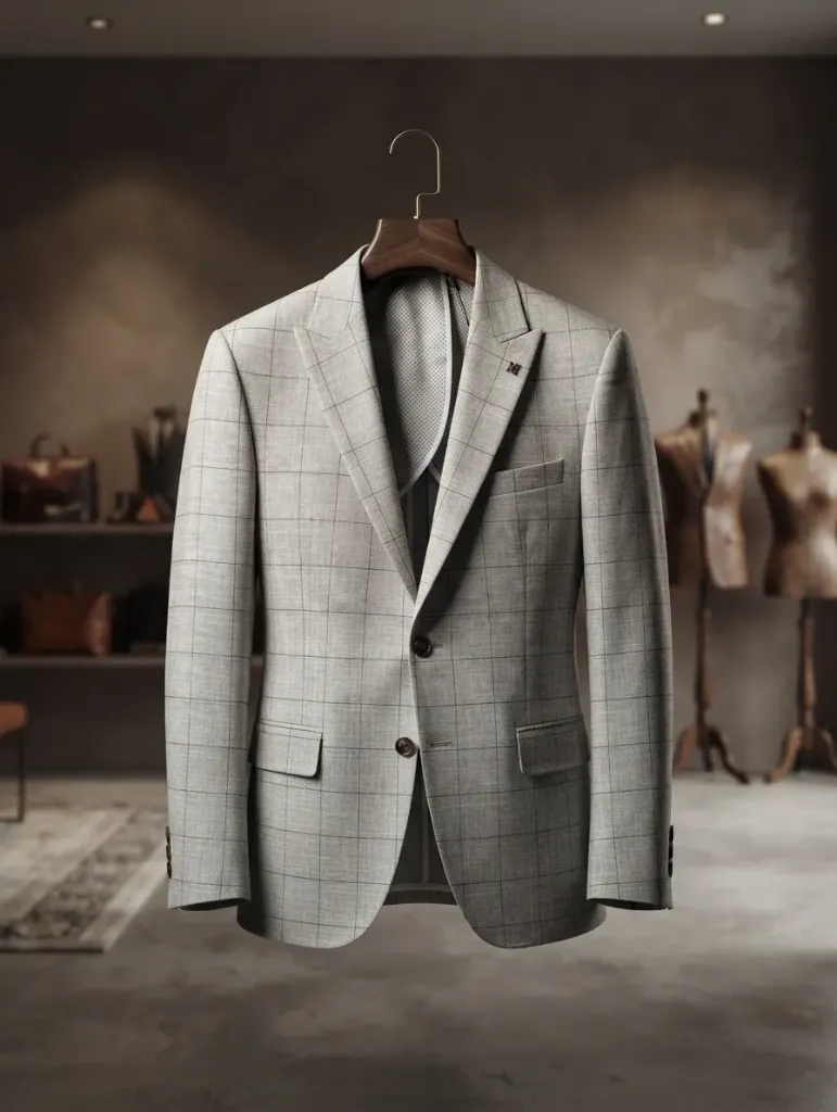 [202501621] Blazer Homme Premium (Beige, 46)